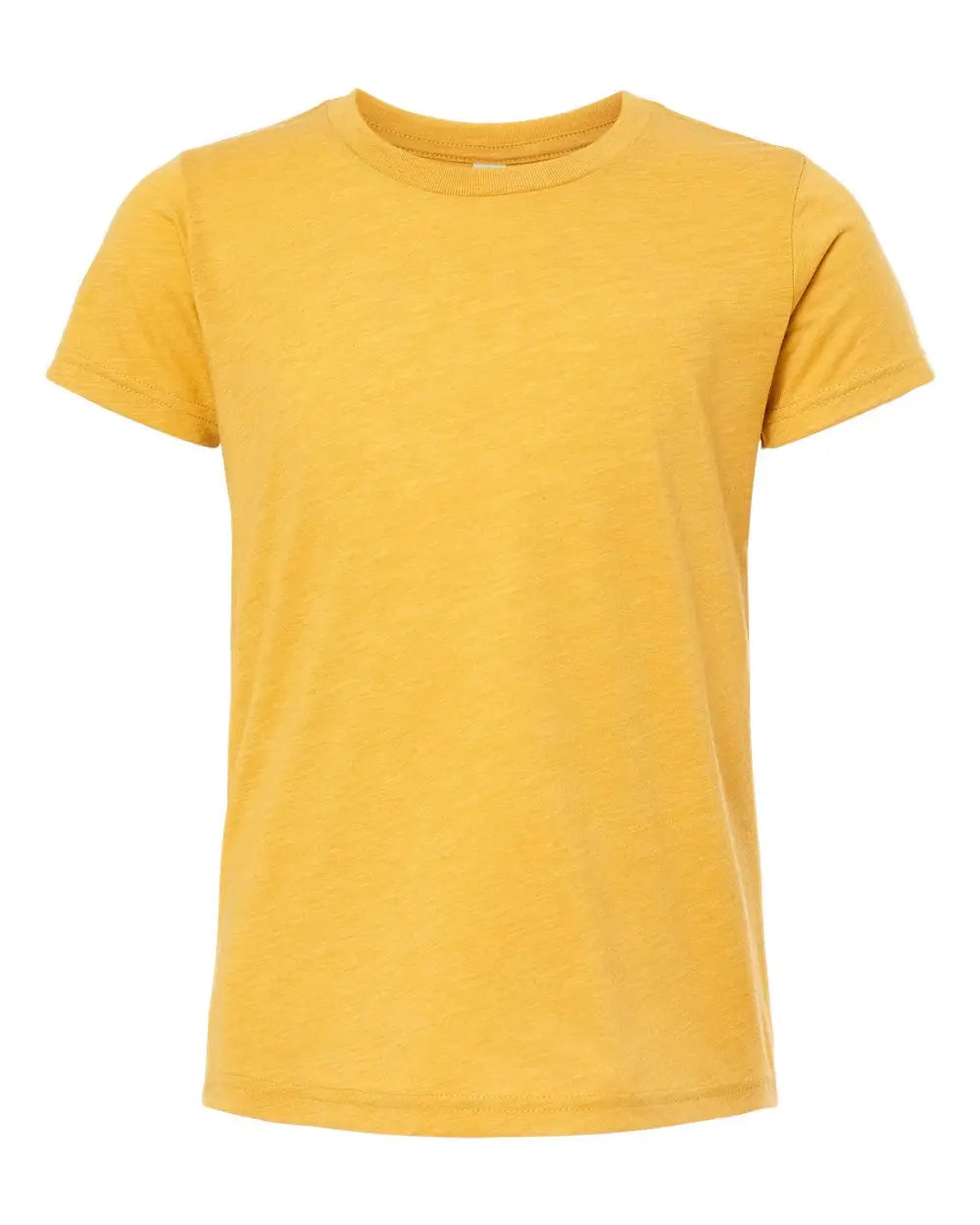 Bella + Canvas 3413y Youth Triblend Tee - Mustard