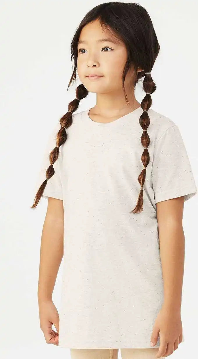 Bella + Canvas 3413y Youth Triblend Tee Oatmeal