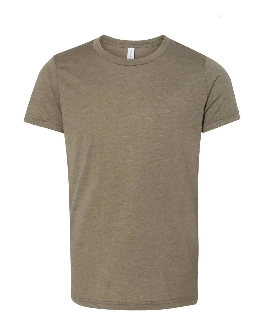 Bella + Canvas 3413y Youth Triblend Tee - Olive - s