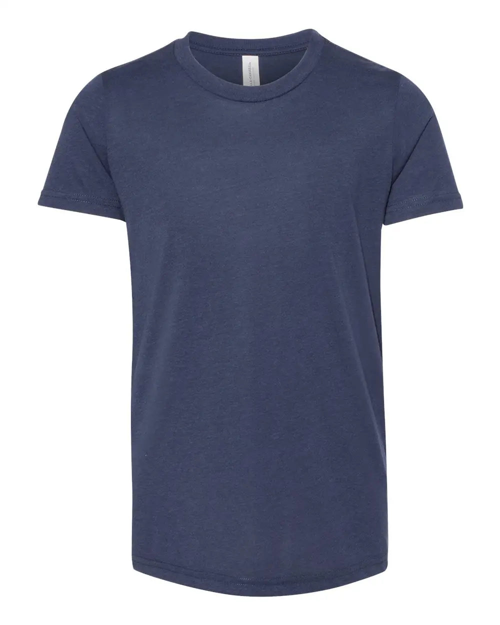 Bella + Canvas 3413y Youth Triblend Tee - Solid Navy