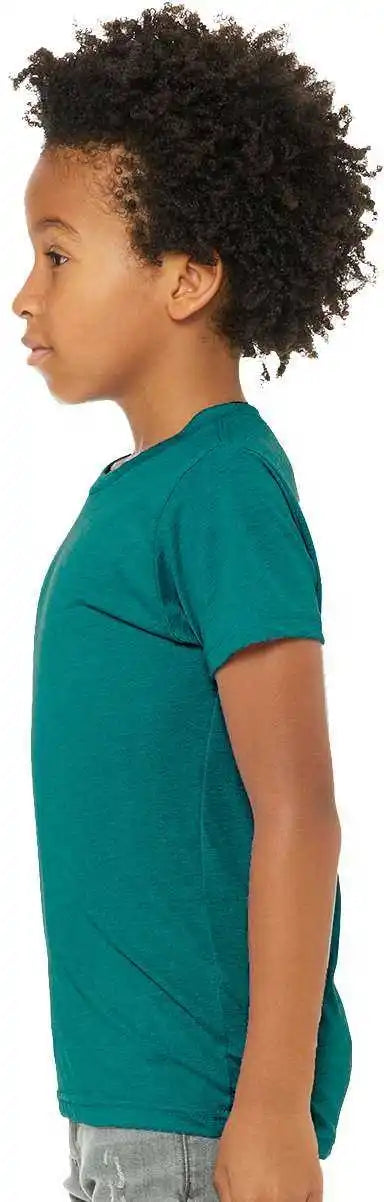 Bella + Canvas 3413y Youth Triblend Tee Teal