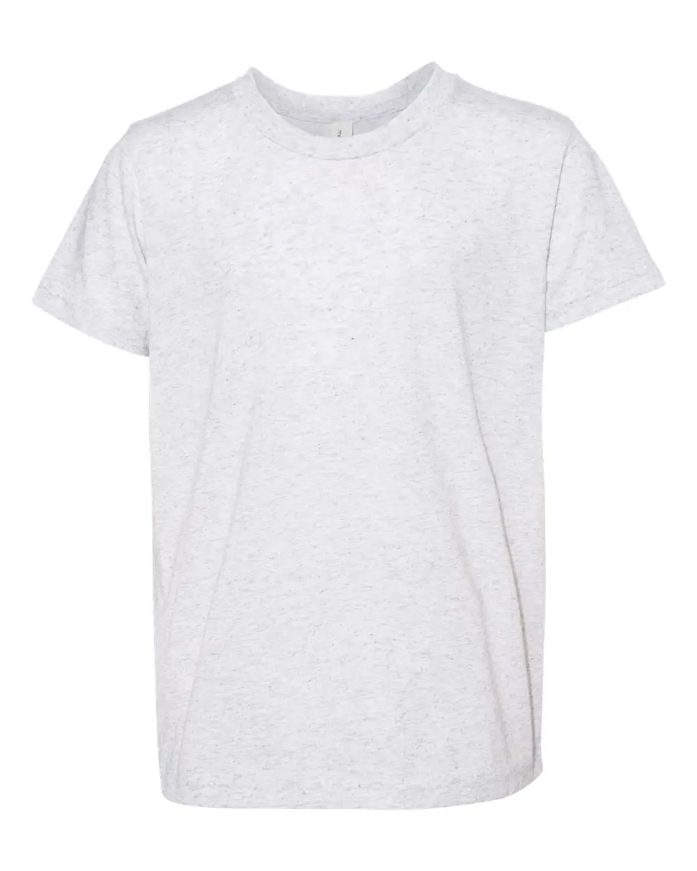 Bella + Canvas 3413y Youth Triblend Tee - White Fleck - Light Gray / s