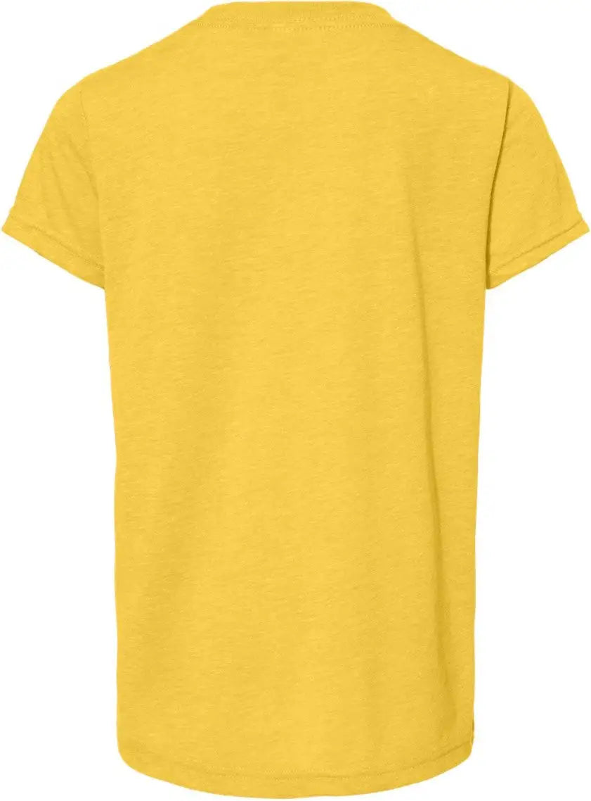 Bella + Canvas 3413y Youth Triblend Tee - Yellow Gold - s