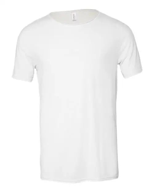 Bella + Canvas 3414c Fwd Fashion Triblend Raw Neck Tee - 3414 - Solid White