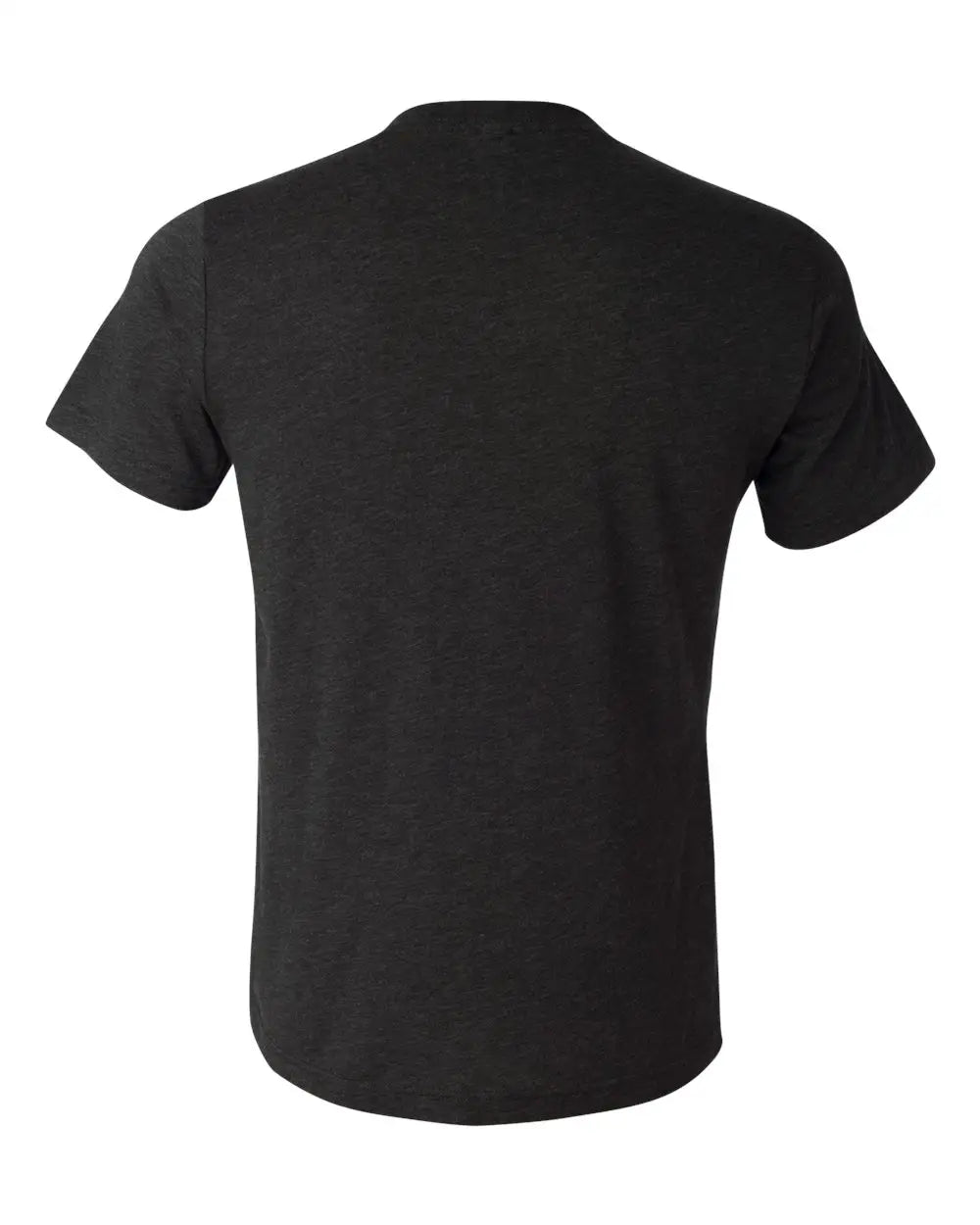 Bella + Canvas 3415c Triblend V-neck Short Sleeve Tee - 3415 - Charcoal Black