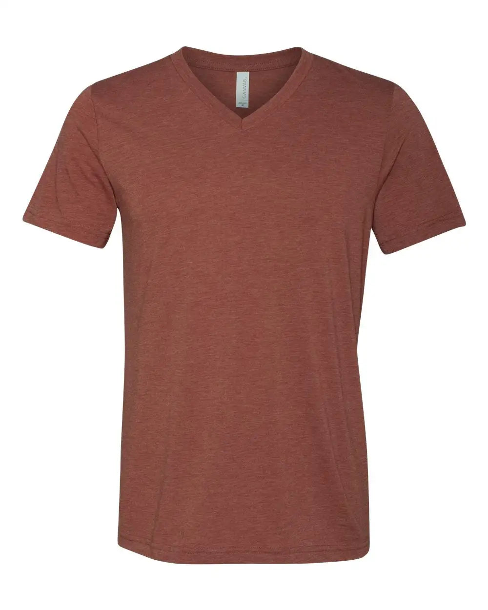 Bella + Canvas 3415c Triblend V-neck Short Sleeve Tee - 3415 - Clay