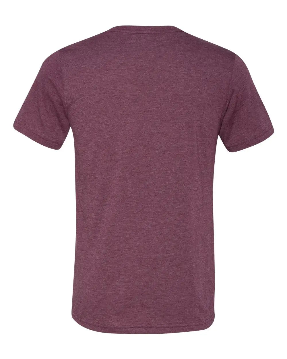 Bella + Canvas 3415c Triblend V-neck Short Sleeve Tee - 3415 - Maroon