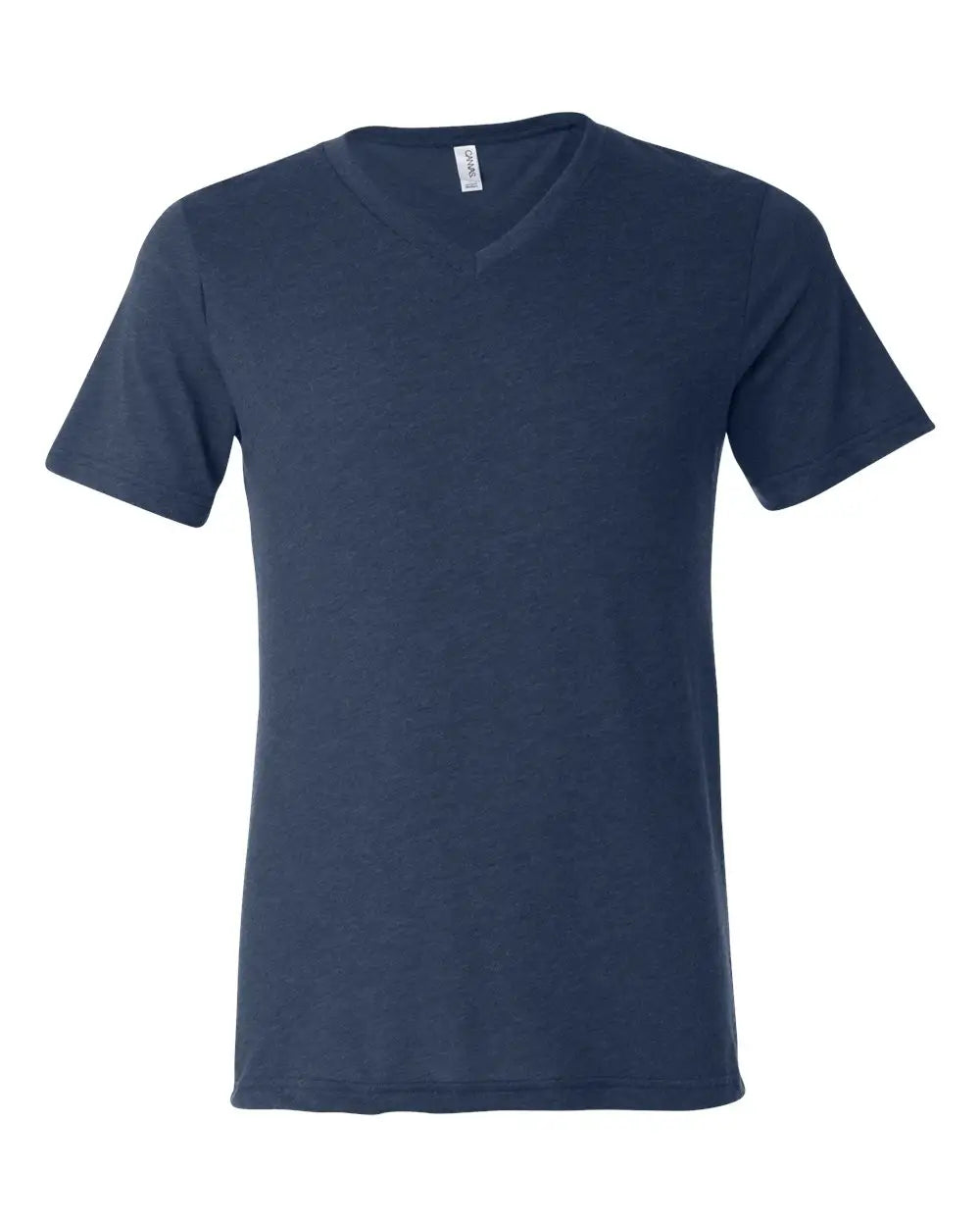 Bella + Canvas 3415c Triblend V-neck Short Sleeve Tee - 3415 - Navy