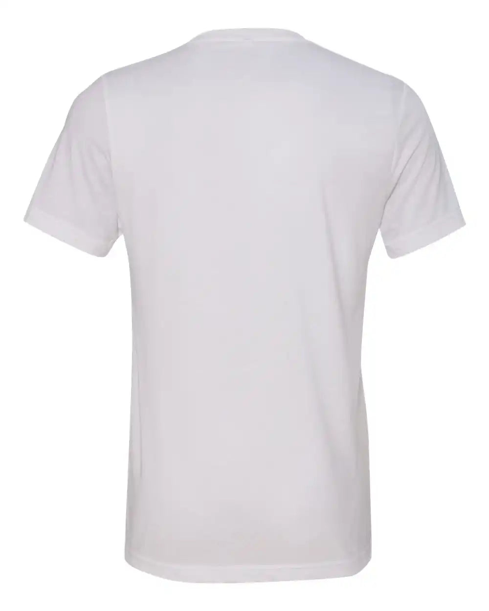 Bella + Canvas 3415c Triblend V-neck Short Sleeve Tee - 3415 - Solid White