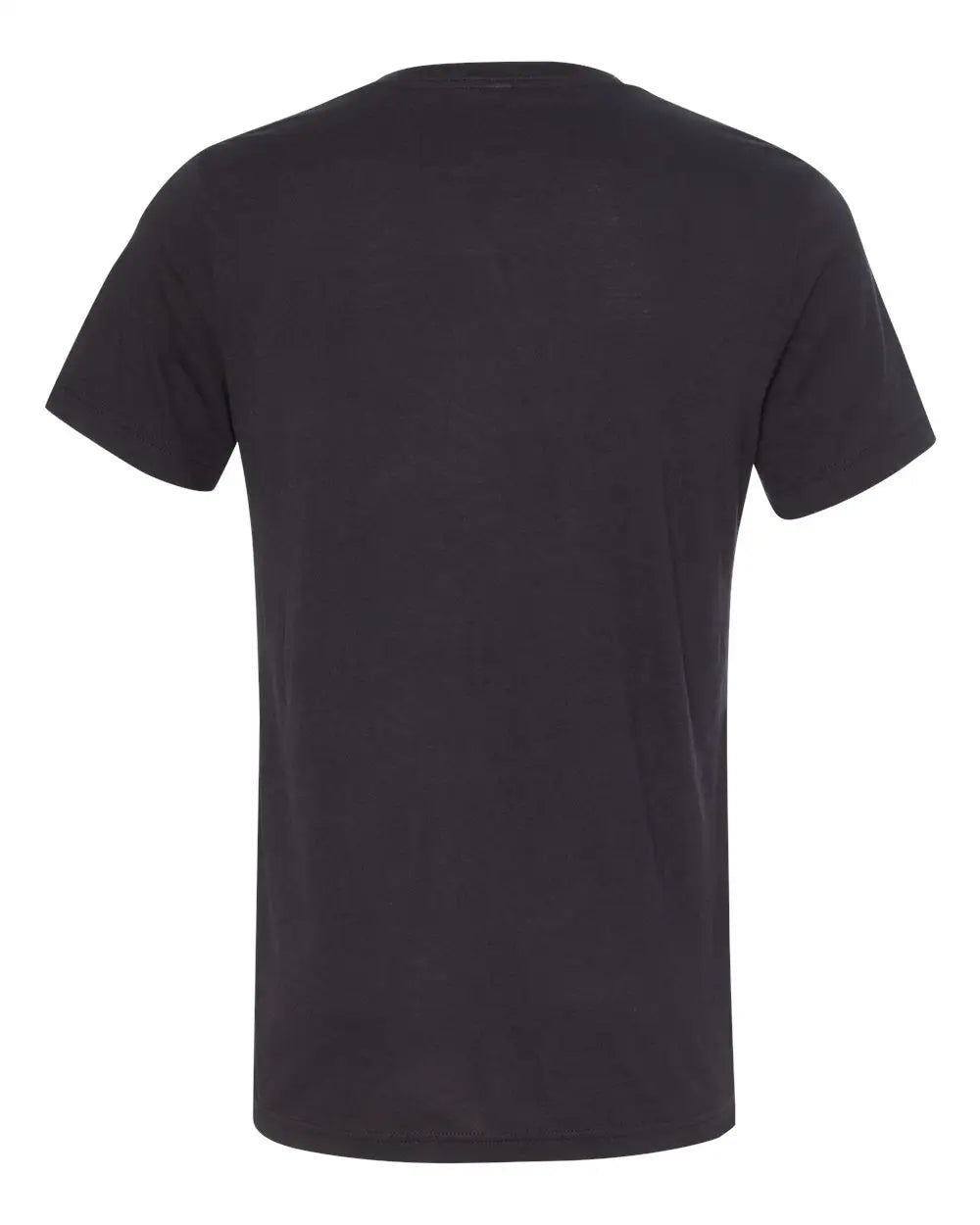Bella + Canvas 3415c Triblend V-neck Short Sleeve Tee - 3415 - Solid Black