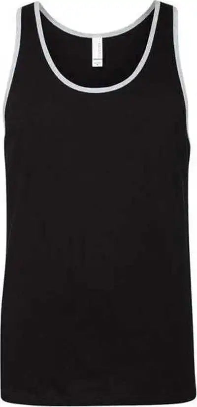 Bella + Canvas 3480 Jersey Tank Black Athletic Heather