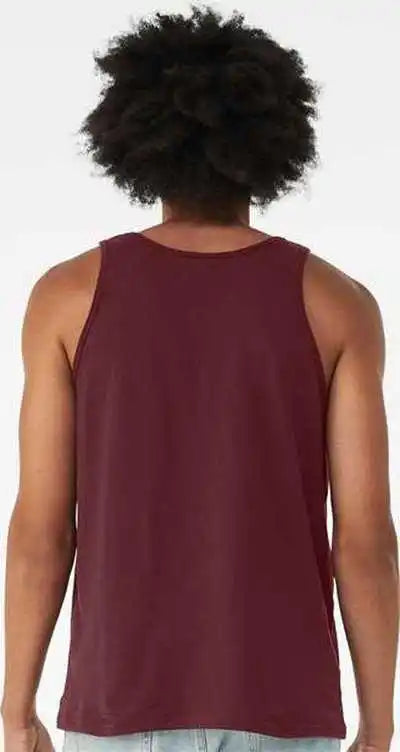 Bella + Canvas 3480 Jersey Tank Maroon