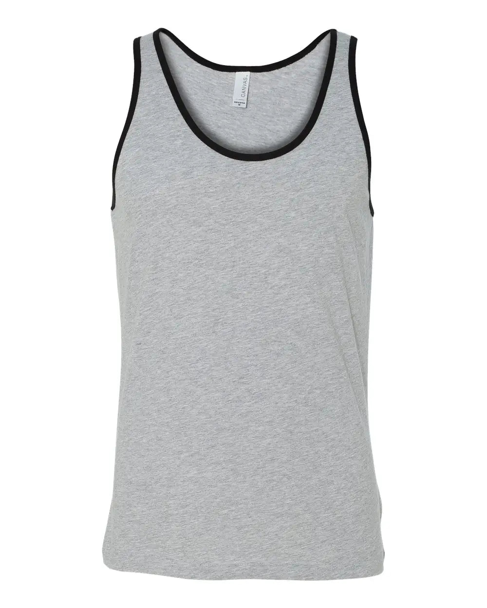 Bella + Canvas 3480c Jersey Tank - 3480 - Athletic Heather Black - Heather/ / Adult Xs