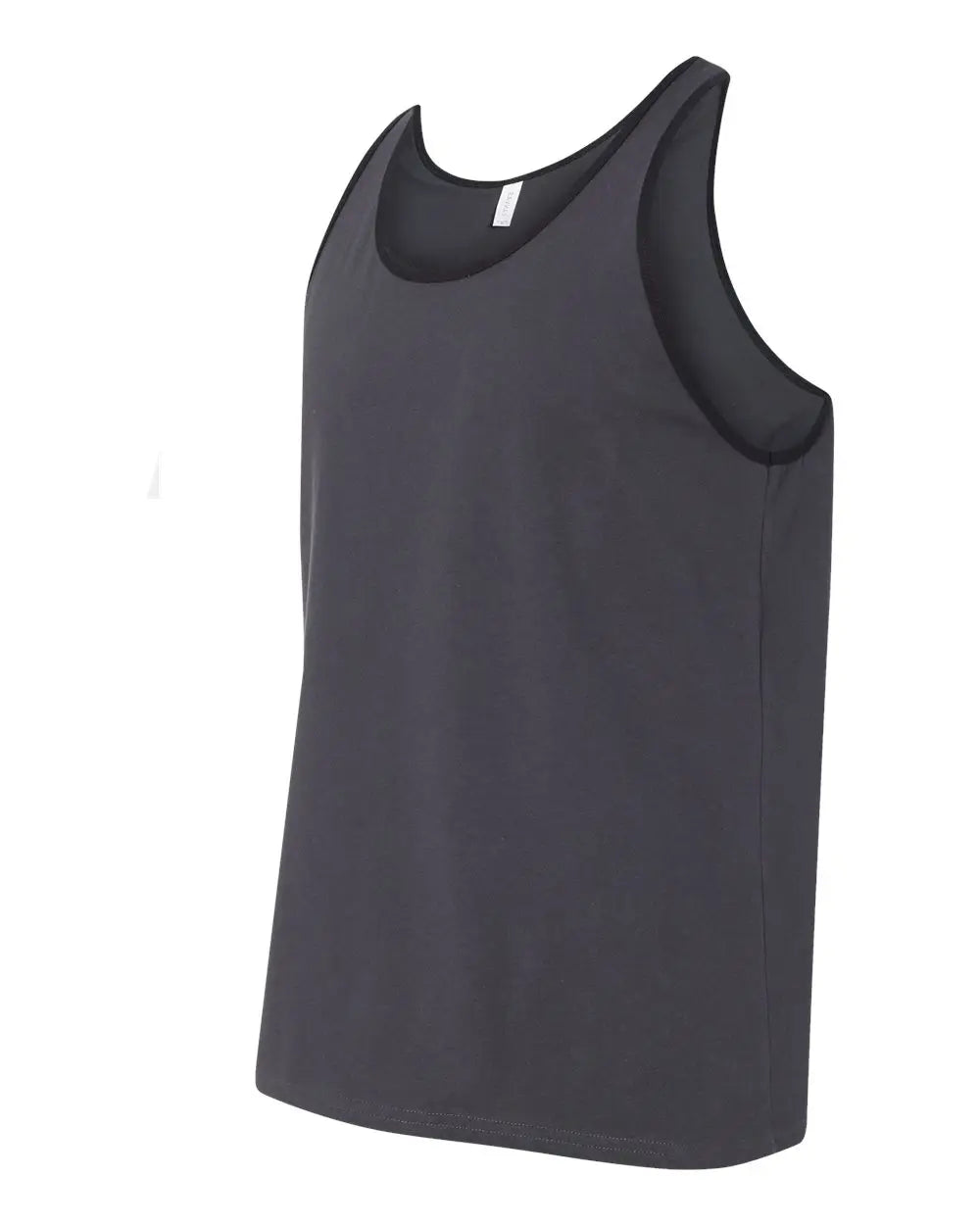 Bella + Canvas 3480c Jersey Tank - 3480 - Dark Gray Black