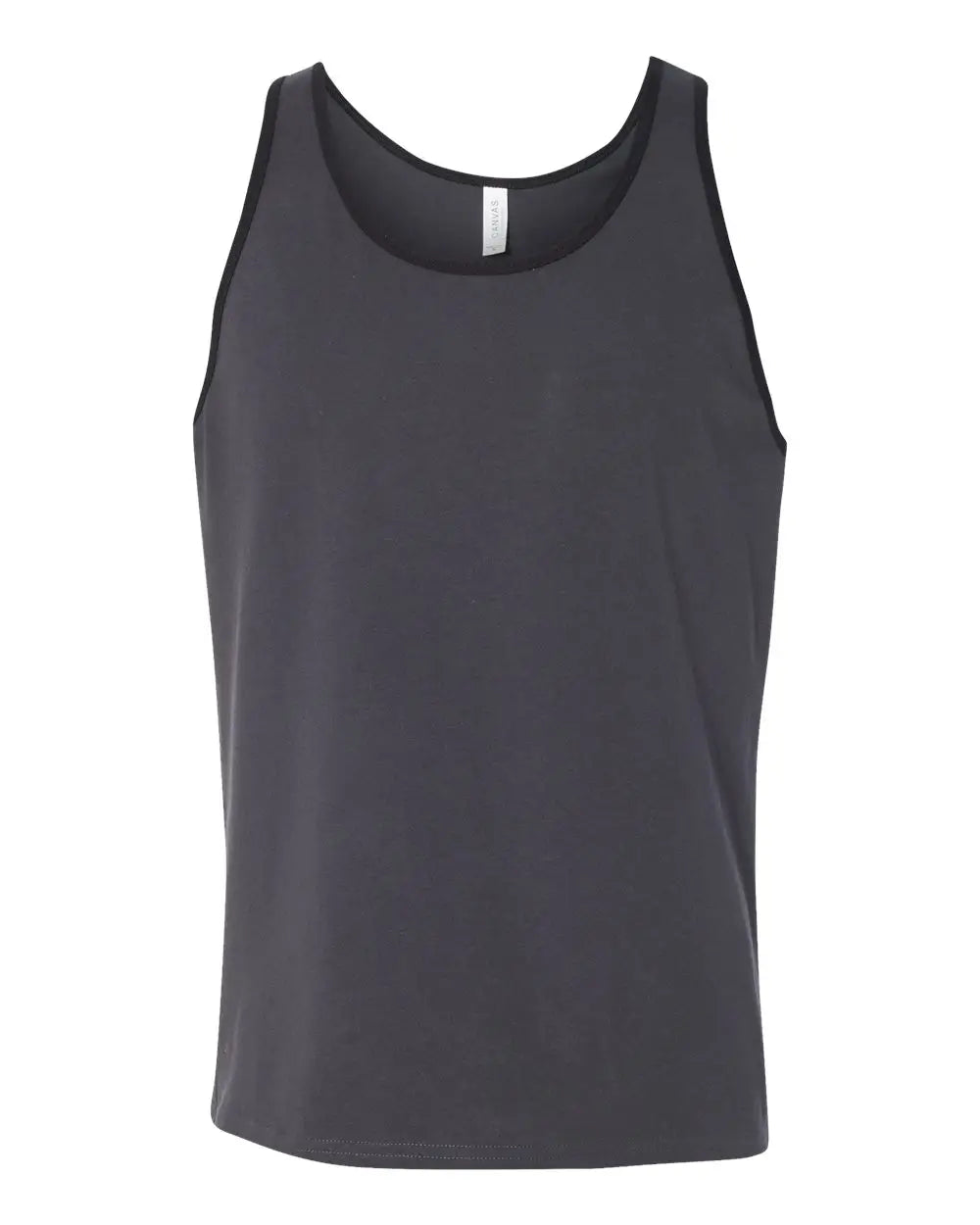 Bella + Canvas 3480c Jersey Tank - 3480 - Dark Gray Black