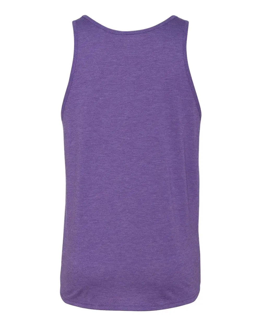 Bella + Canvas 3480c Jersey Tank - 3480 - Purple Triblend - Adult Xs