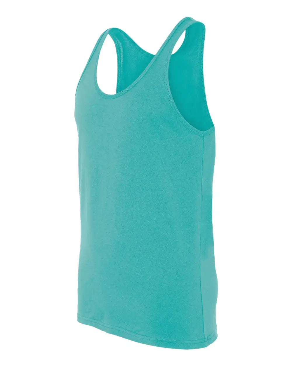 Bella + Canvas 3480c Jersey Tank - 3480 - Teal - Adult Xs