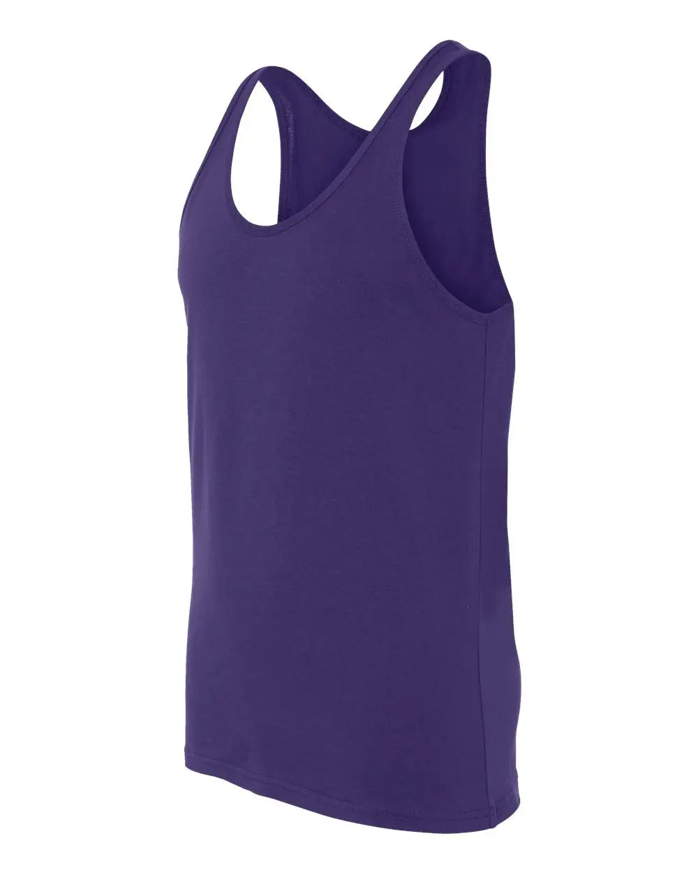 Bella + Canvas 3480c Jersey Tank - 3480 - Team Purple - Adult Xs