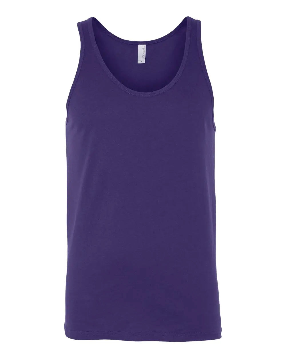Bella + Canvas 3480c Jersey Tank - 3480 - Team Purple - Adult Xs