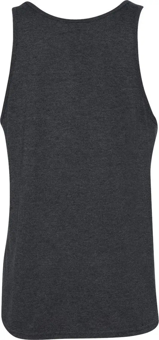 Bella + Canvas 3480cvc Heather Cvc Tank - Dark Grey - Gray / Xs