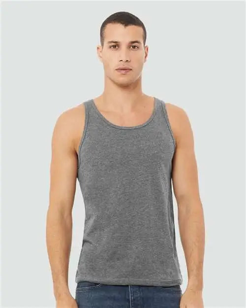 Bella + Canvas 3480cvc Heather Cvc Tank - Deep