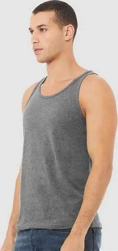 Bella + Canvas 3480cvc Heather Cvc Tank Deep
