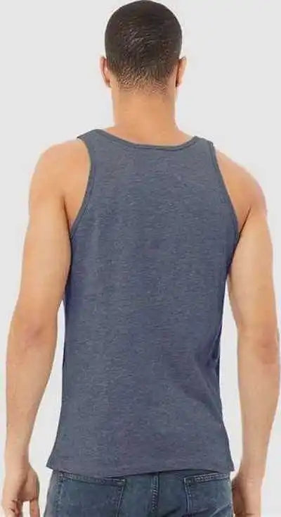 Bella + Canvas 3480cvc Heather Cvc Tank Navy