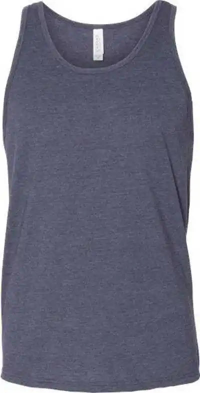 Bella + Canvas 3480cvc Heather Cvc Tank Navy