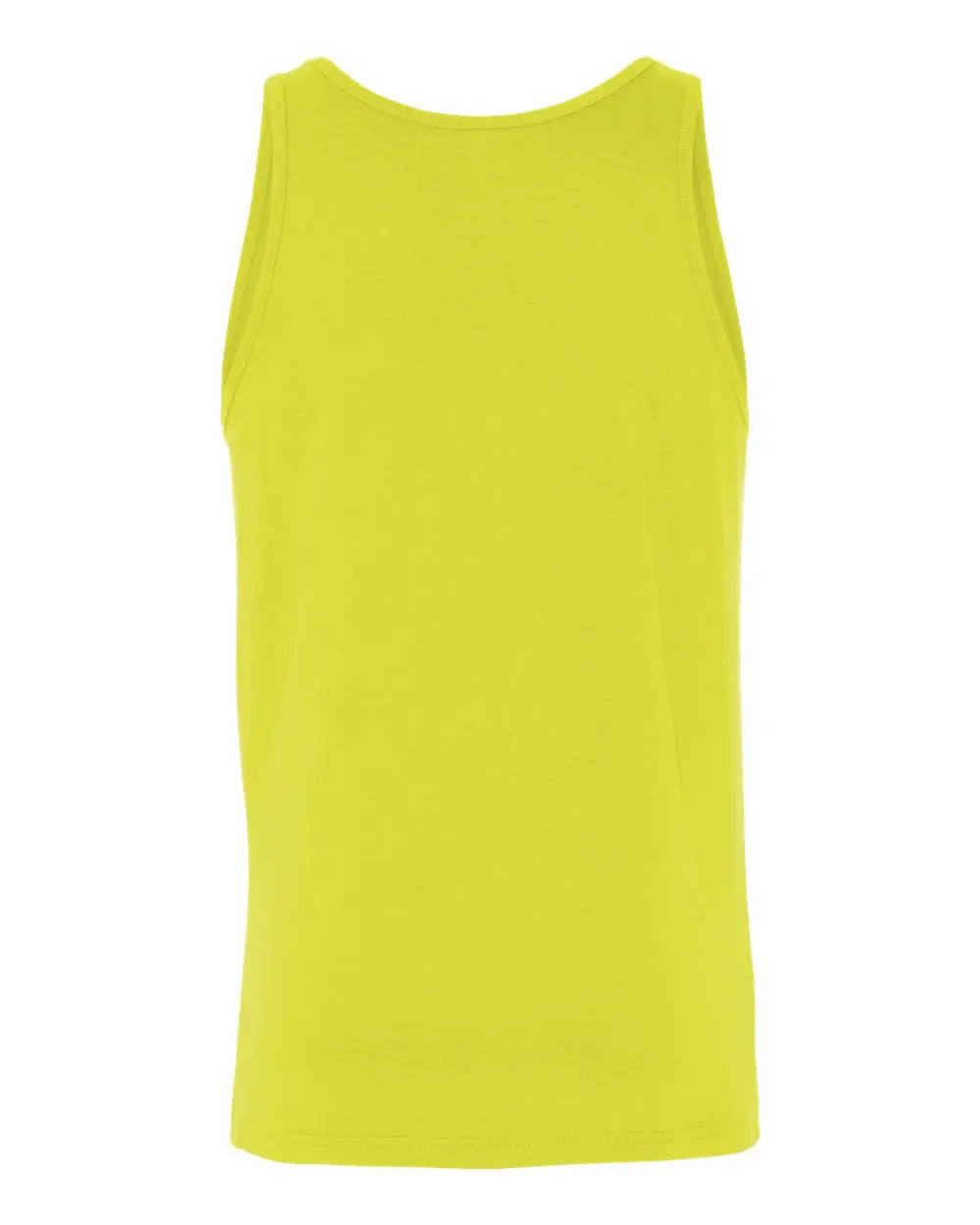 Bella + Canvas 3480cvc Heather Cvc Tank - Neon Yellow - Xs