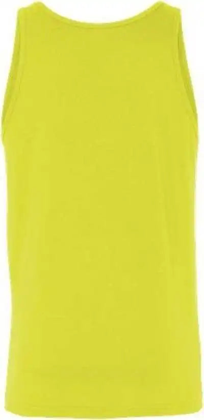 Bella + Canvas 3480cvc Heather Cvc Tank - Neon Yellow