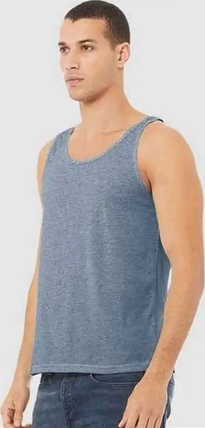 Bella + Canvas 3480cvc Heather Cvc Tank Slate
