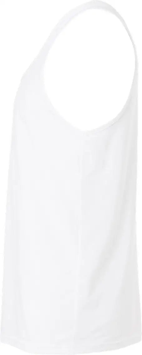 Bella + Canvas 3480cvc Heather Cvc Tank - Solid White Blend