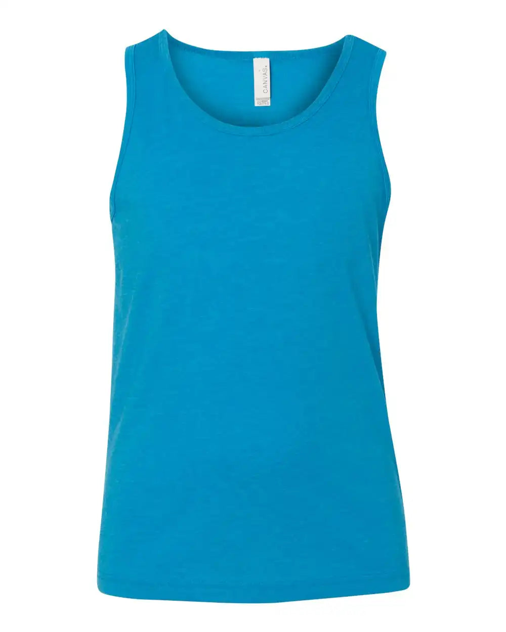 Bella + Canvas 3480y Youth Jersey Tank - Neon Blue - s