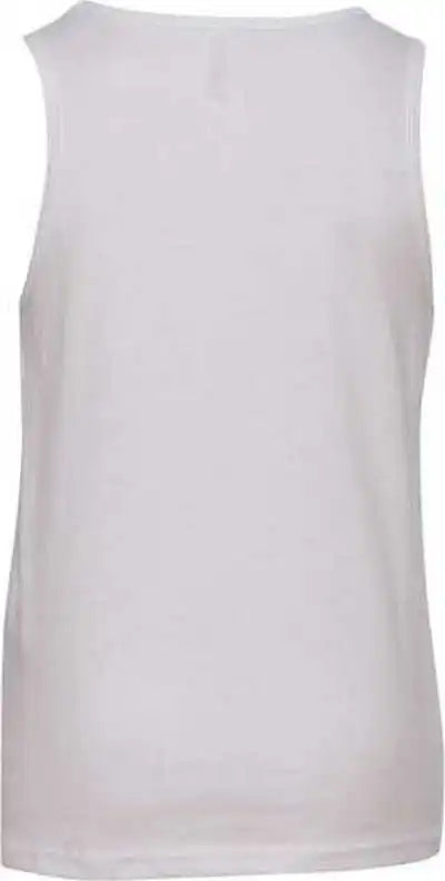 Bella + Canvas 3480y Youth Jersey Tank White