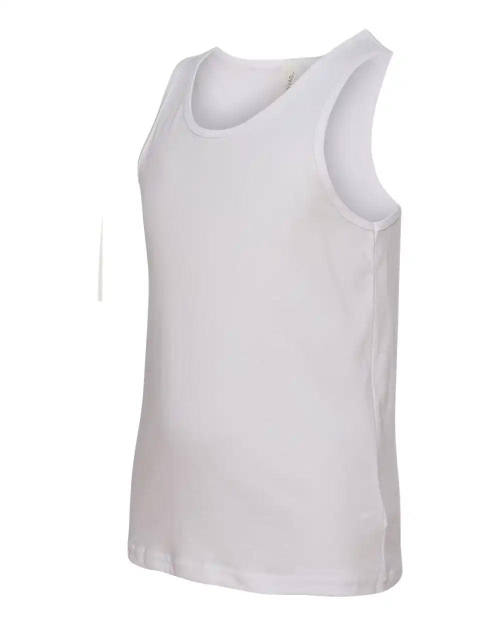 Bella + Canvas 3480y Youth Jersey Tank - White - s
