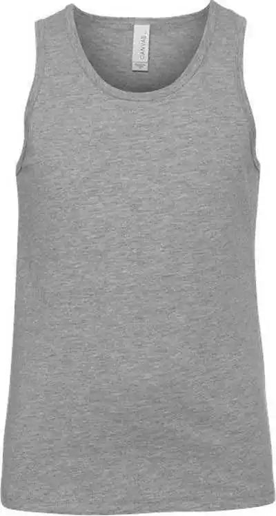 Bella + Canvas 3480ycvc Youth Heather Cvc Tank - Athletic