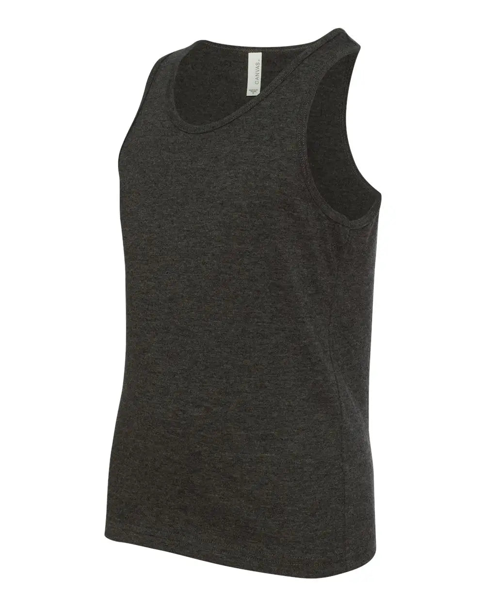 Bella + Canvas 3480ycvc Youth Heather Cvc Tank - Dark Grey