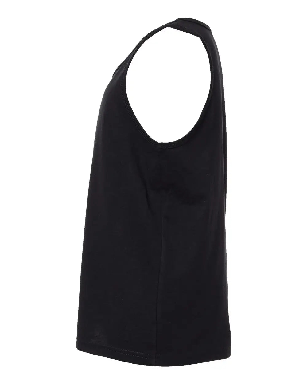 Bella + Canvas 3480ycvc Youth Heather Cvc Tank - Solid Black Blend