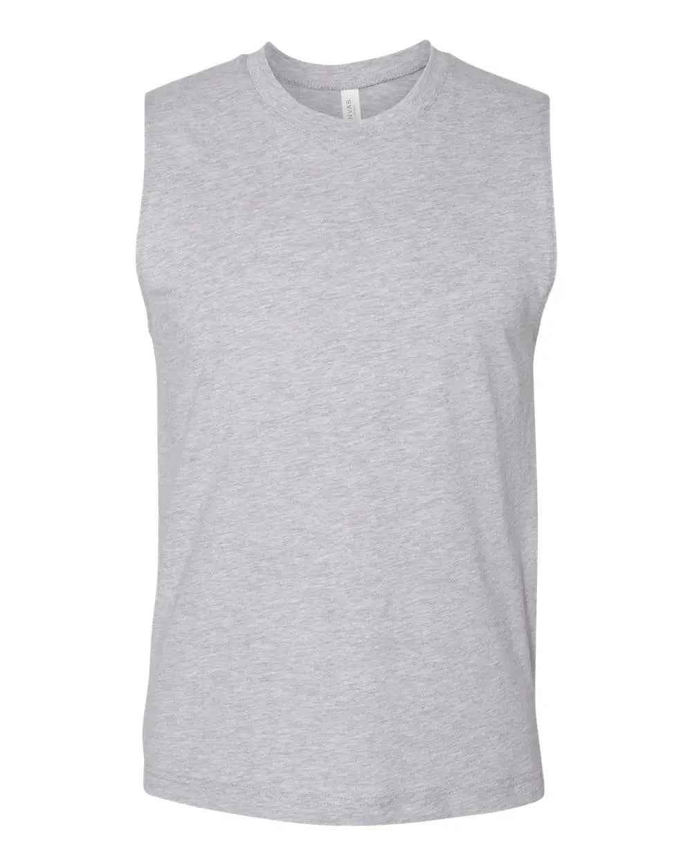 Bella + Canvas 3483 Jersey Muscle Tank - Athletic Heather - Gray / Xs