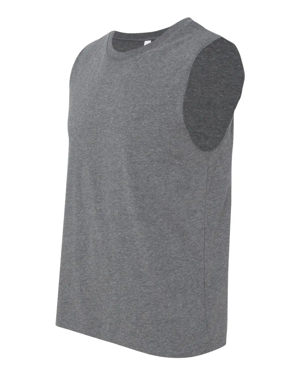 Bella + Canvas 3483 Jersey Muscle Tank - Deep Heather - Dark Gray / Xs