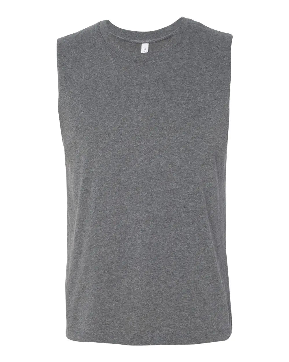 Bella + Canvas 3483 Jersey Muscle Tank - Deep Heather - Dark Gray / Xs