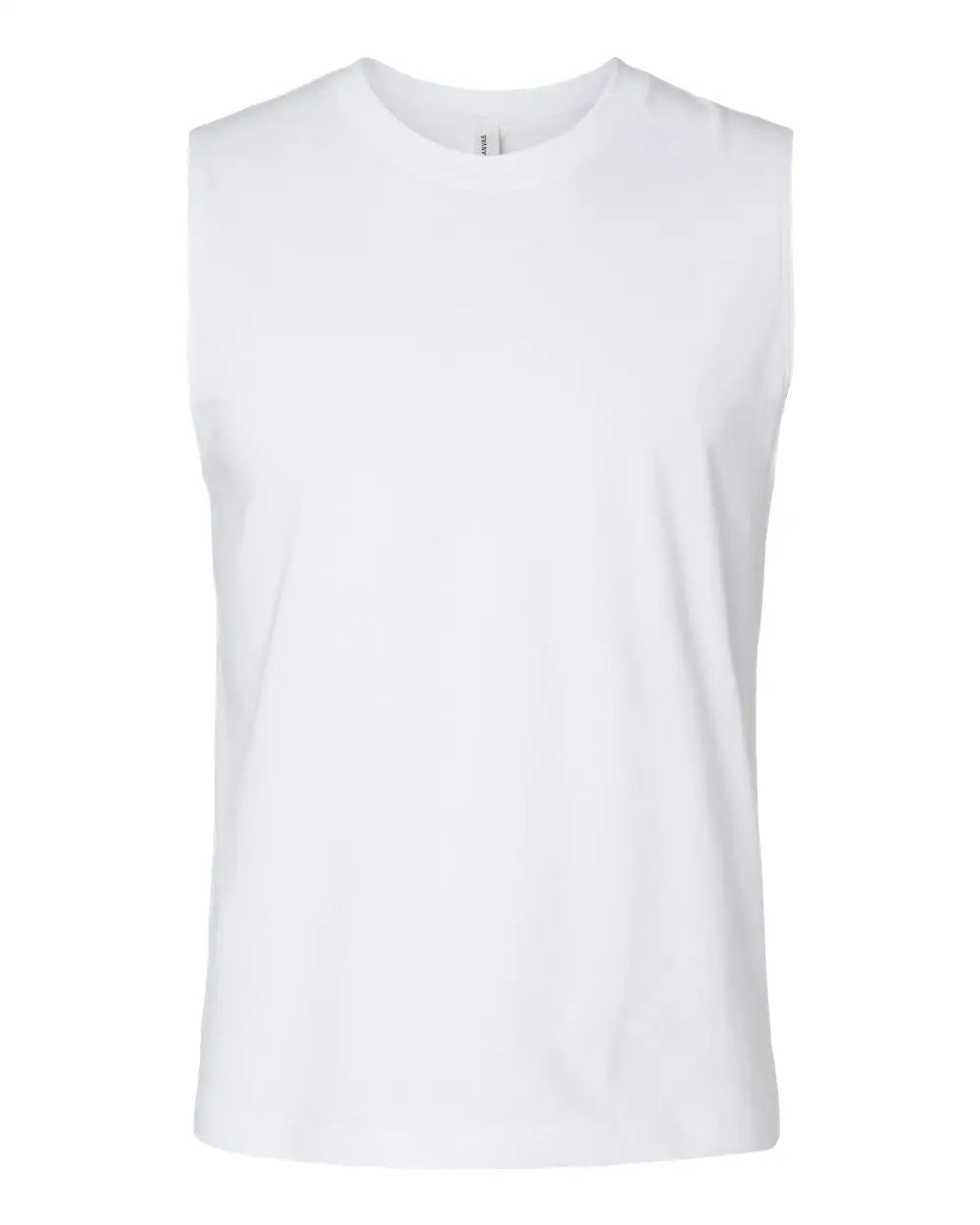 Bella + Canvas 3483 Jersey Muscle Tank - White