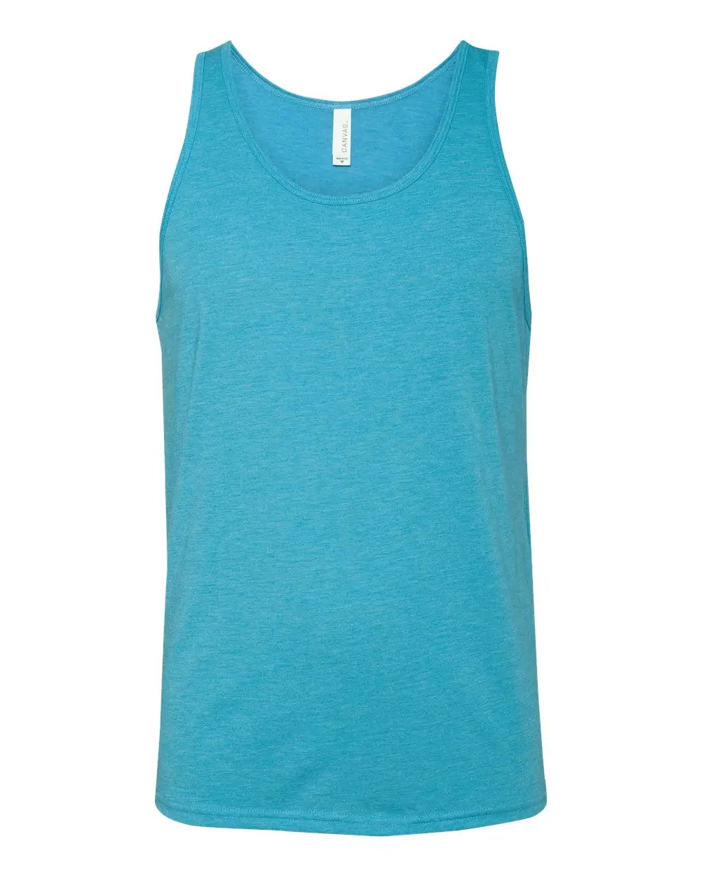 Bella + Canvas 3484 Triblend Tank - Aqua