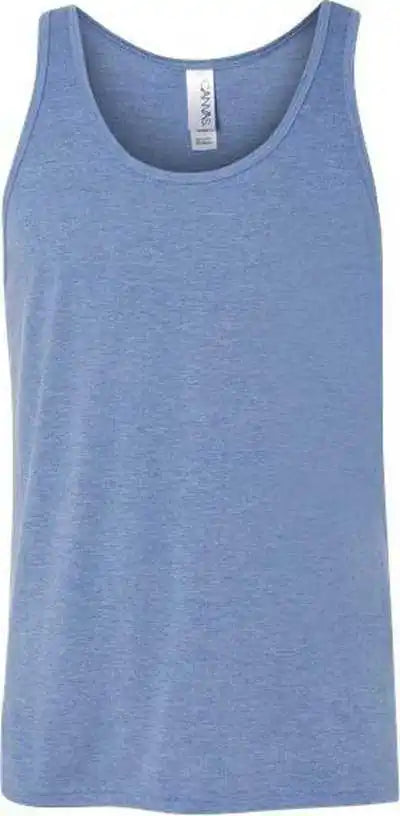 Bella + Canvas 3484 Triblend Tank Blue