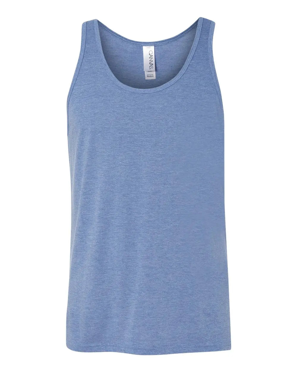 Bella + Canvas 3484 Triblend Tank - Blue - Xs
