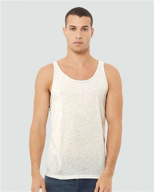 Bella + Canvas 3484 Triblend Tank - Oatmeal
