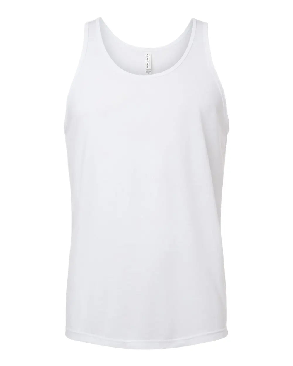 Bella + Canvas 3484 Triblend Tank - Solid White - Xs