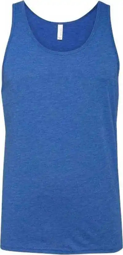 Bella + Canvas 3484 Triblend Tank - True Royal