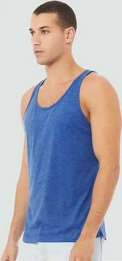Bella + Canvas 3484 Triblend Tank True Royal