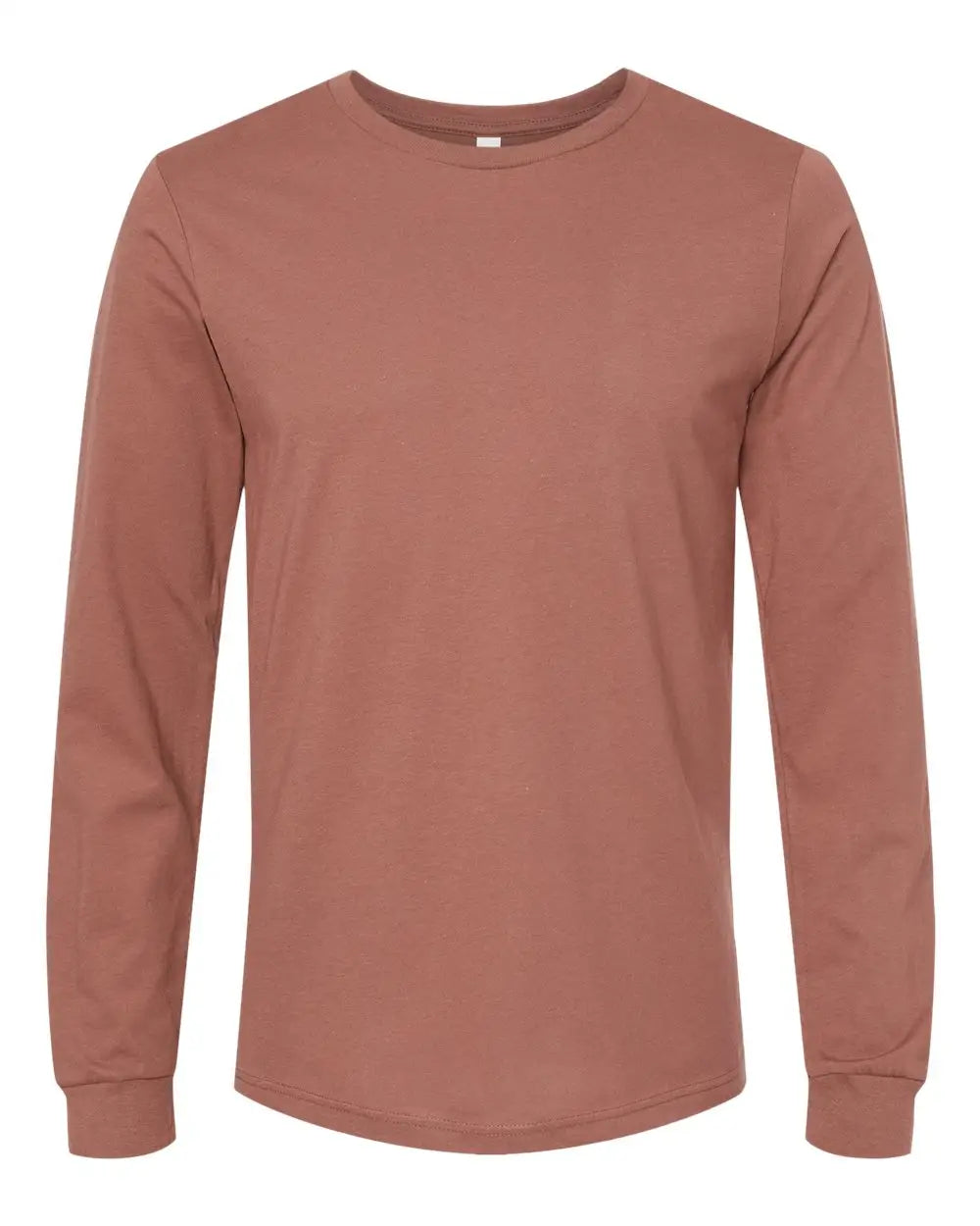 Bella + Canvas 3501 Jersey Long Sleeve Tee - Chestnut - Xs